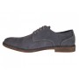 Pantofi barbati gri din piele naturala intoarsa – Stil casual elegant GKR103GRIV